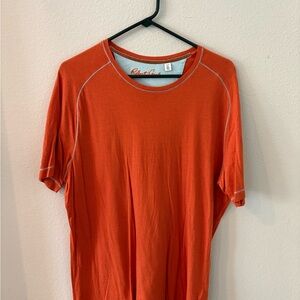 Robert Graham Orange Short Sleeve Tee